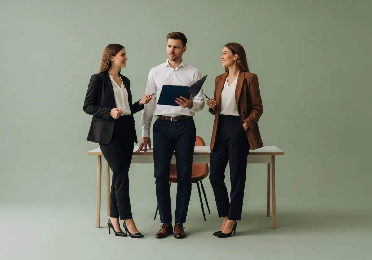 Vista equipo español en reunión consultiva